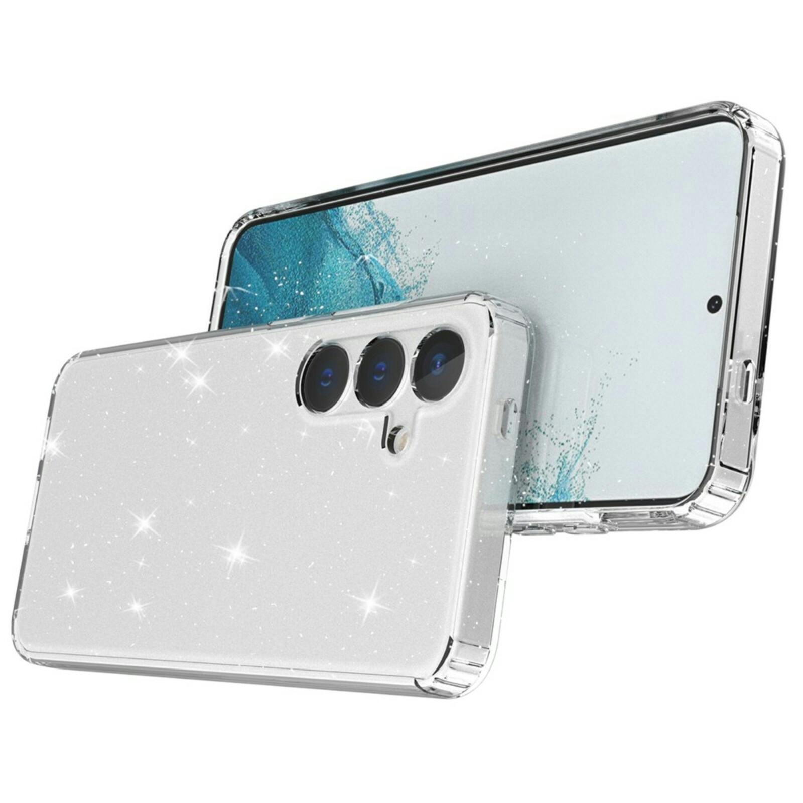 Mocaa Samsung Galaxy S24 Glitz Beschermhoesje Transparant