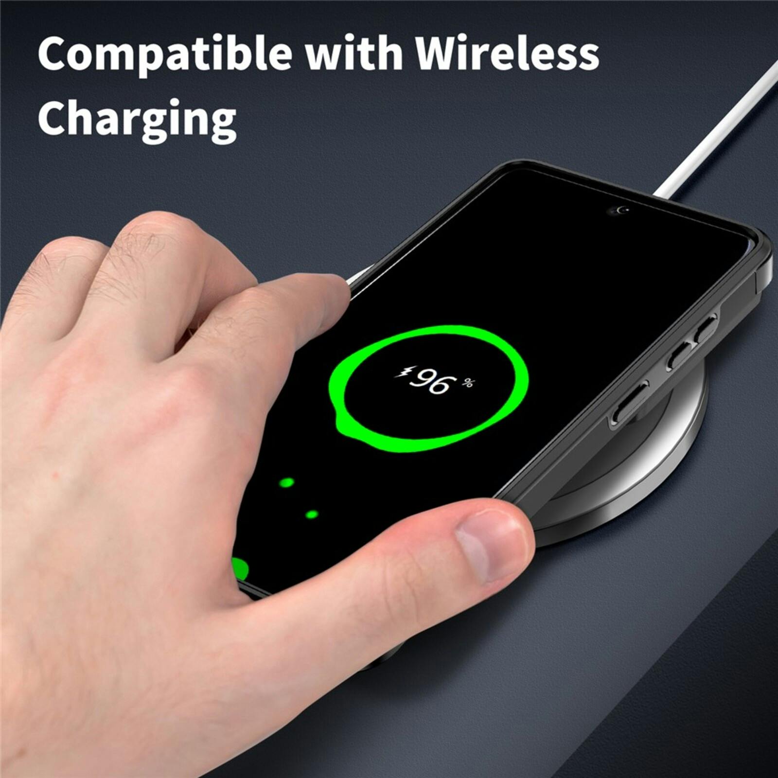 Comfycase Samsung Galaxy S26 Ultra Stevig Beschermhoesje met Camerabeschermer Zwart