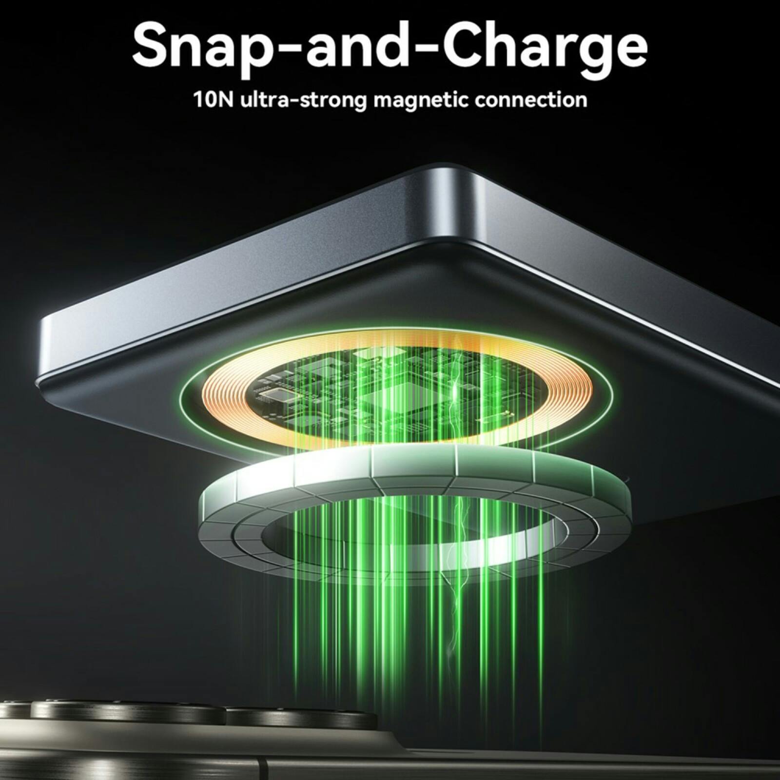 Joyroom 20W Ultra-Thin MagSafe Powerbank Grijs 10.000 mAh