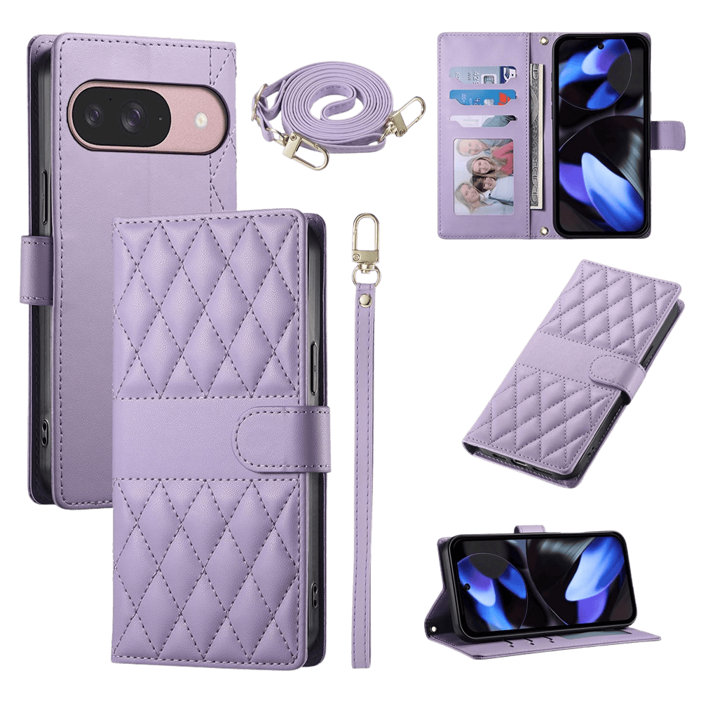 TwoTone Google Pixel 11 (Pro) Wallet Hoesje Paars