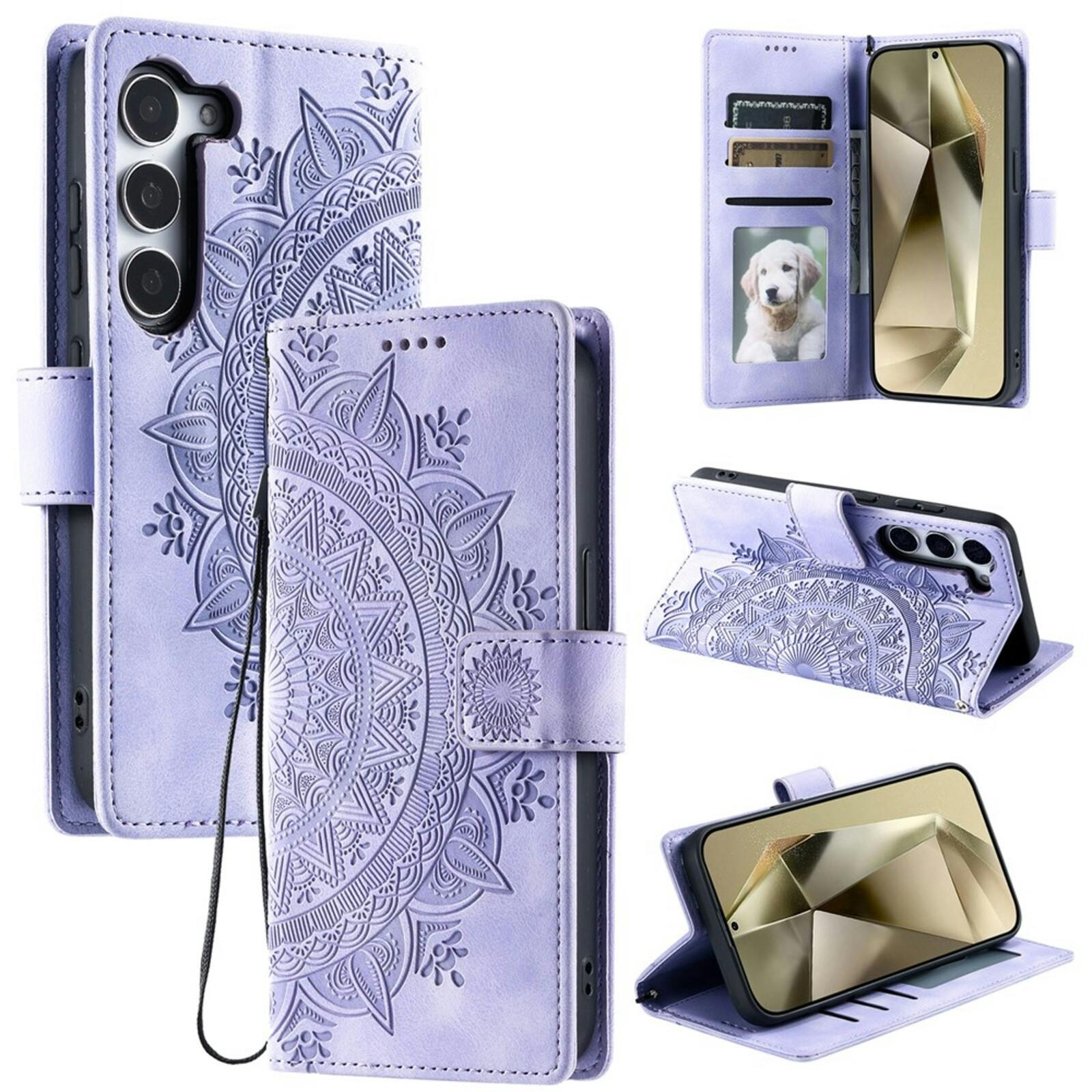 Comfycase Samsung Galaxy S26 Plus Mandala Bookcase Paars