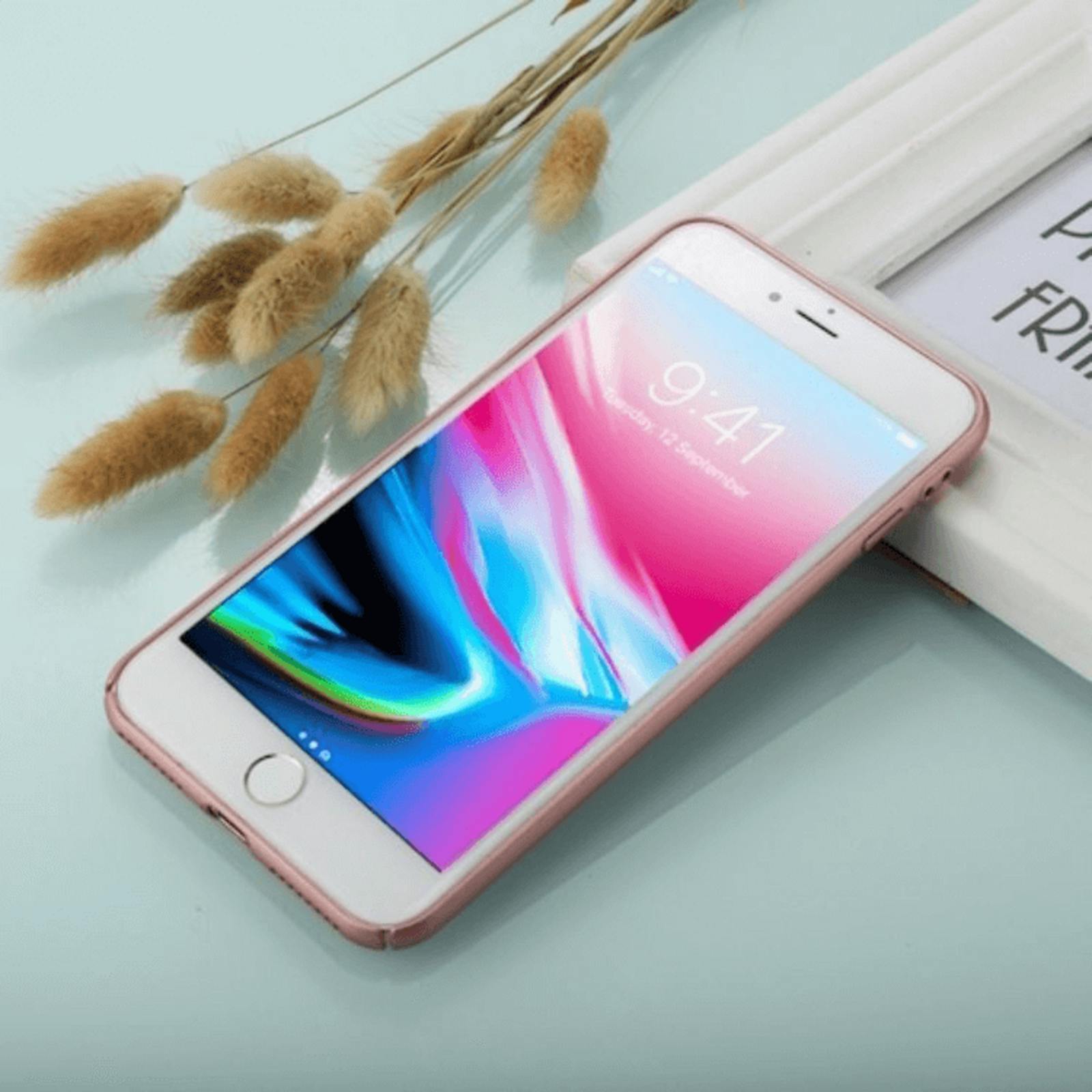 Comfycase iPhone 7 Plus / 8 Plus Sky Case Roségoud