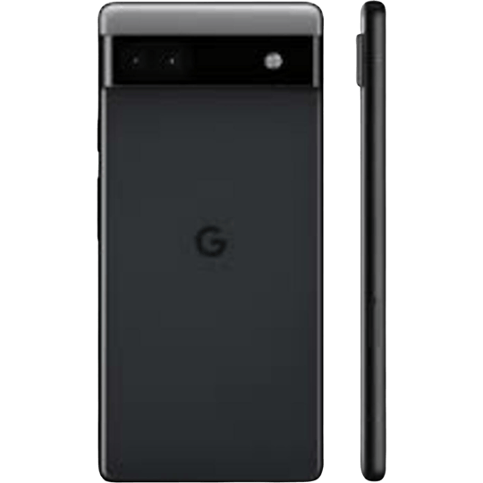 Google Pixel 6a Charcoal - Zijkant