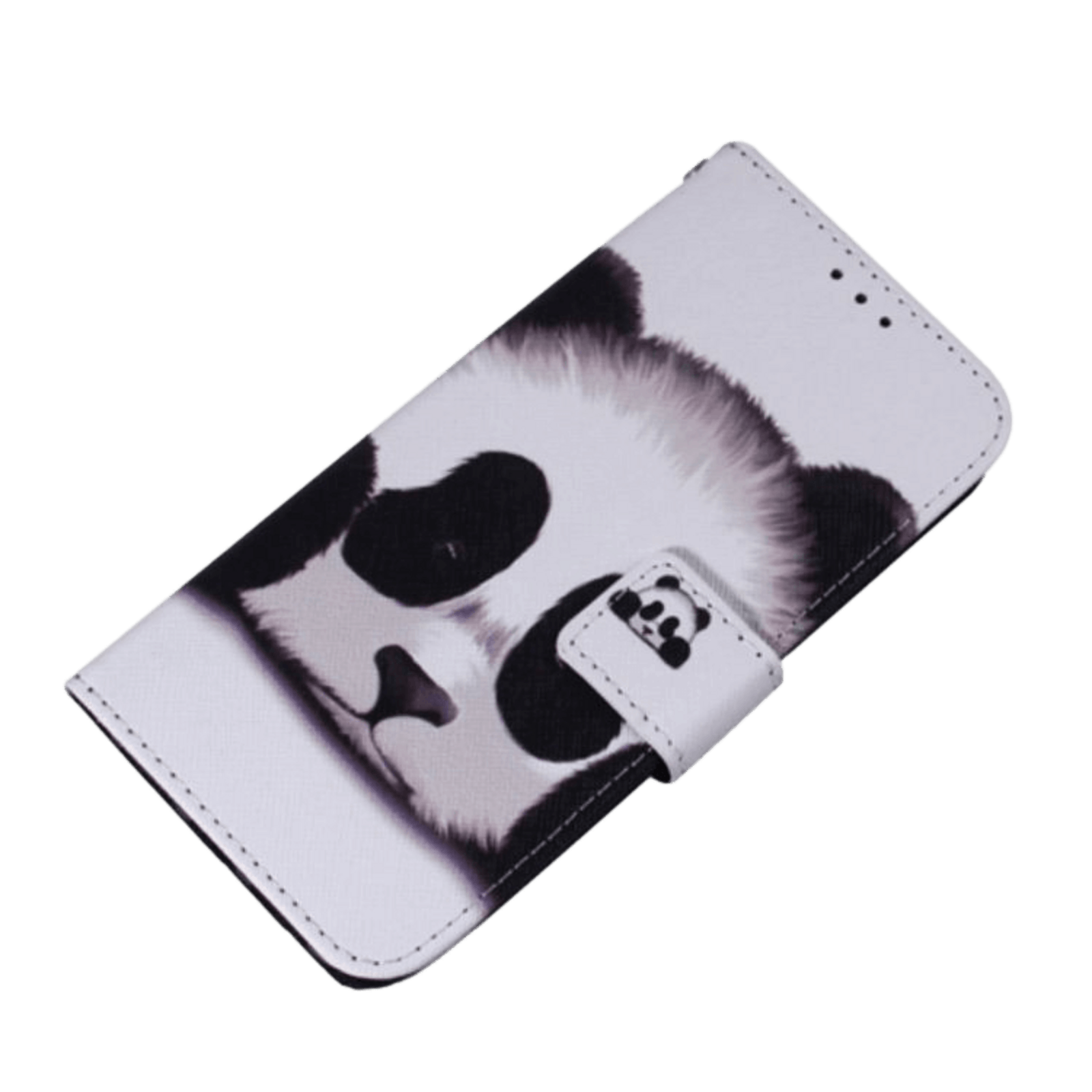 Comfycase Samsung Galaxy A50 Bookcase Hoesje Panda Opdruk Meerkleurig