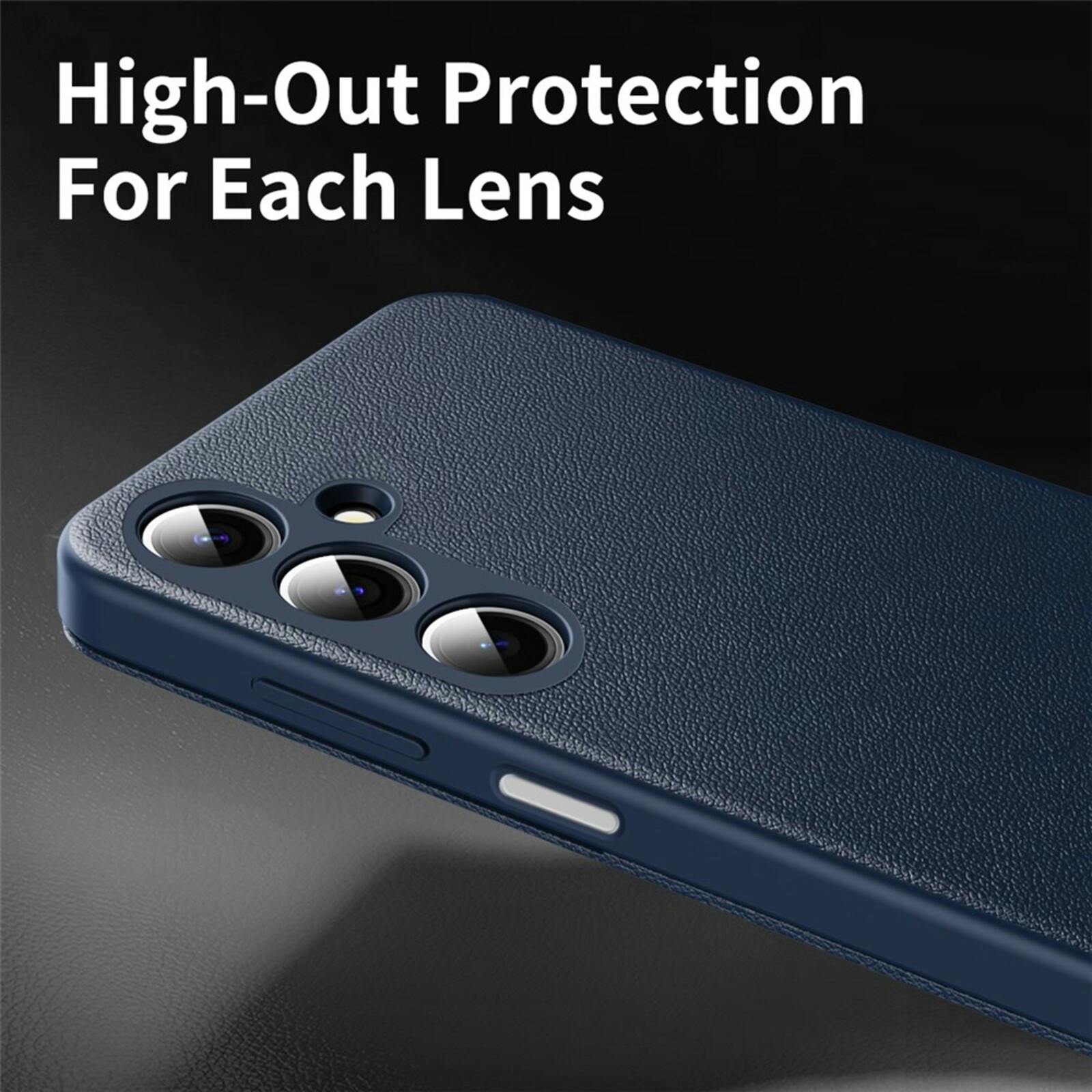 CaseBody Samsung Galaxy A17 Smart Cover Blauw