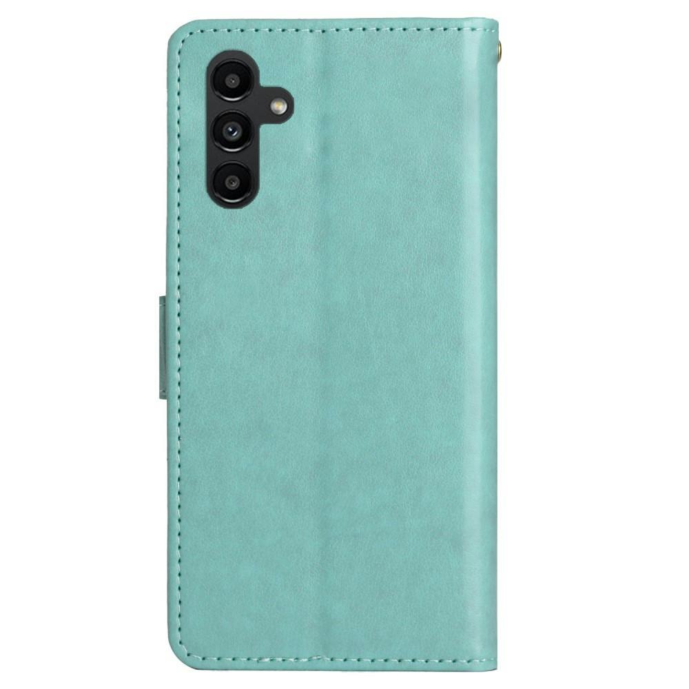 Mocaa Samsung Galaxy S24 FE Booklet Hoesje Blauw