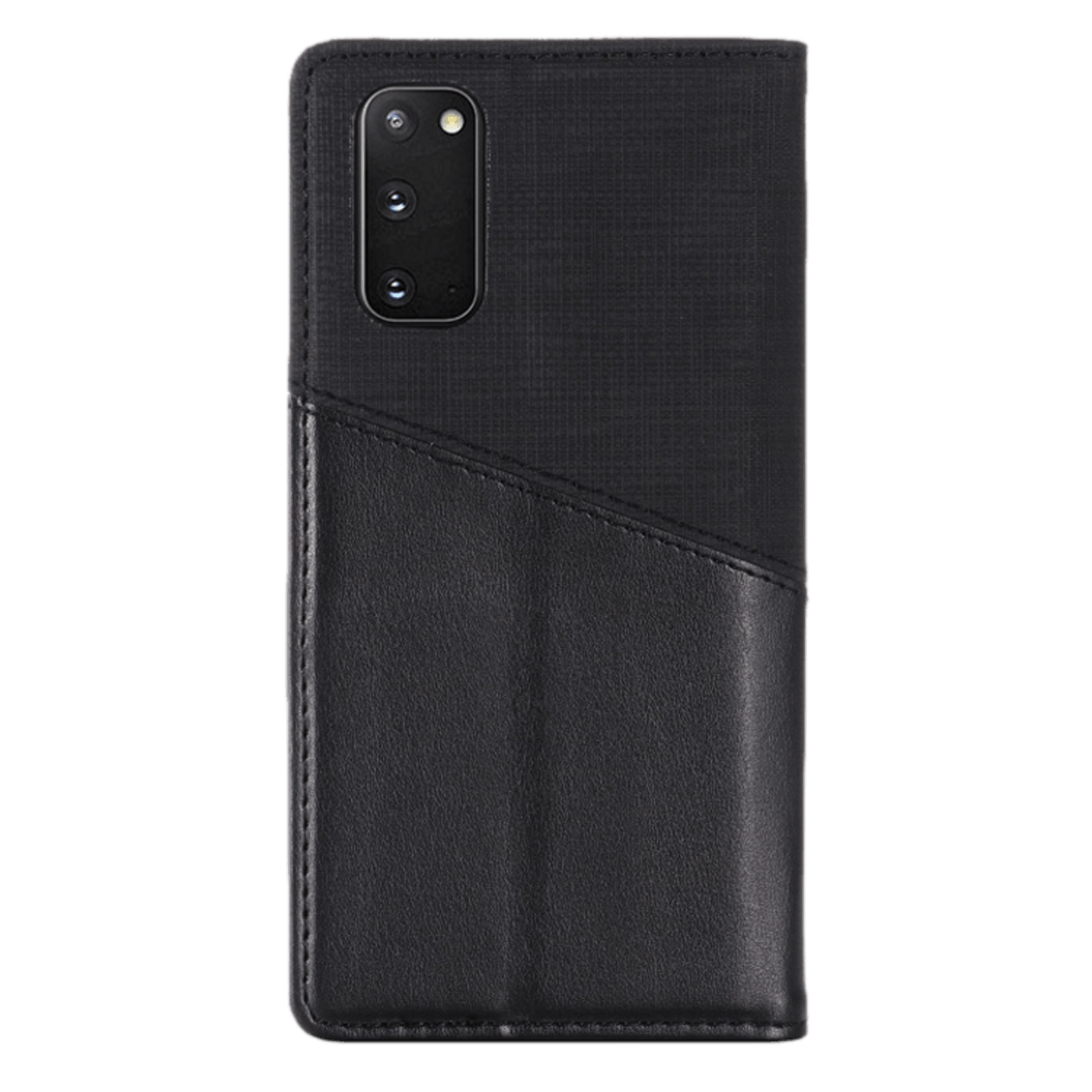 MUXMA Samsung Galaxy S20 Easy Carry Wallet Telefoonhoesje Zwart