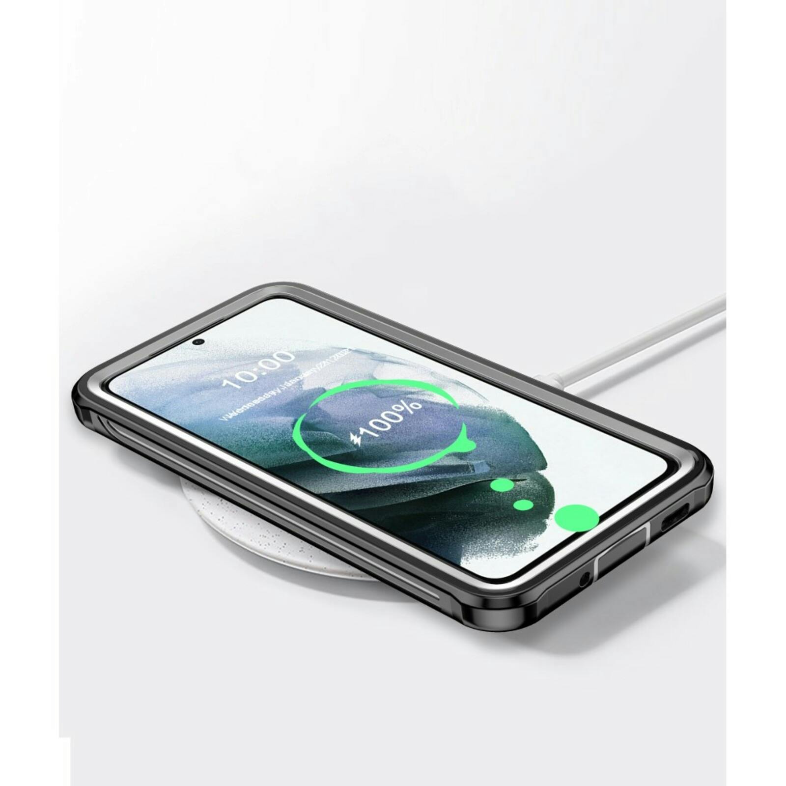 Mocaa Samsung S21 Full Protection Case Anti-Fall Zwart