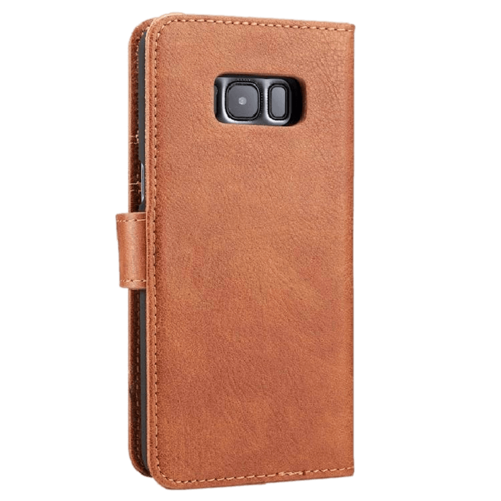 DG.MING Samsung Galaxy S8 Lederen 2-in-1 Wallet en Hoesje Bruin