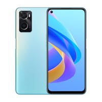 OPPO A76 Glowing Blue - Voorkant