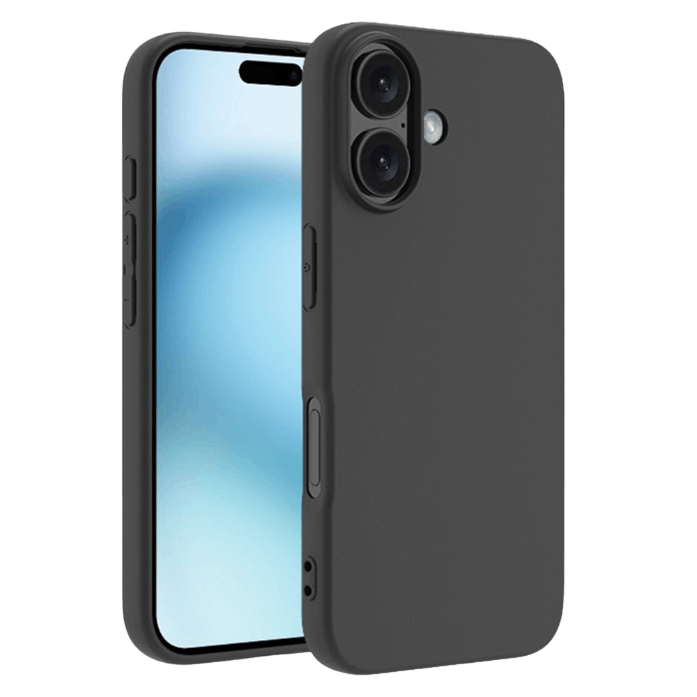 CaseBody Apple iPhone 17 Slim-Fit Backcover Zwart