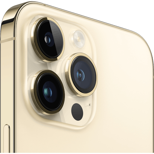 Apple iPhone 14 Pro Max Gold - Achterkant