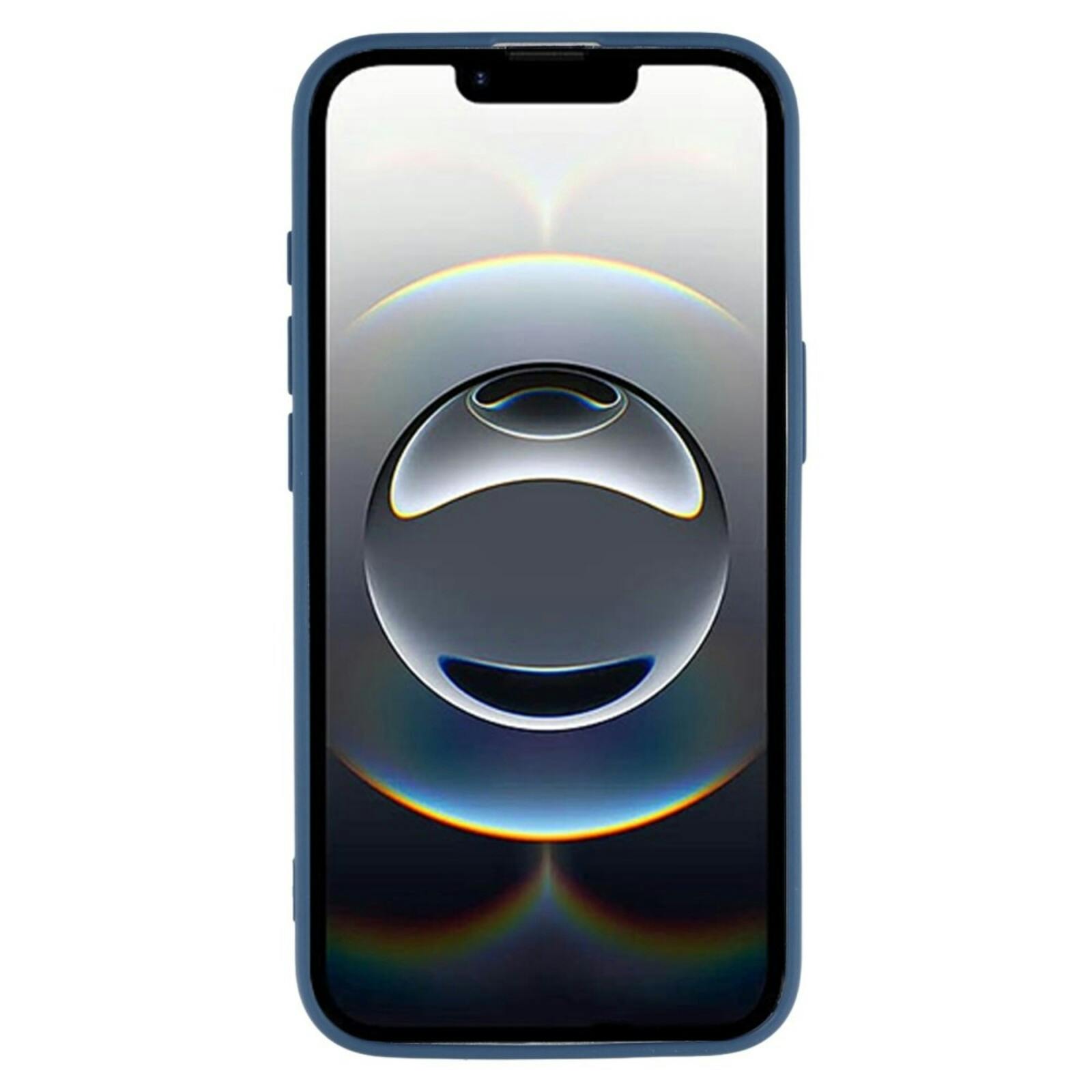 Mocaa Apple iPhone 16e Hoesje Blauw