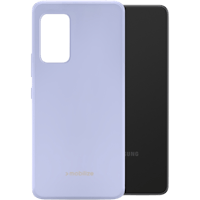Mobilize Galaxy A53 Siliconen (TPU) Hoesje Paars - Voorkant