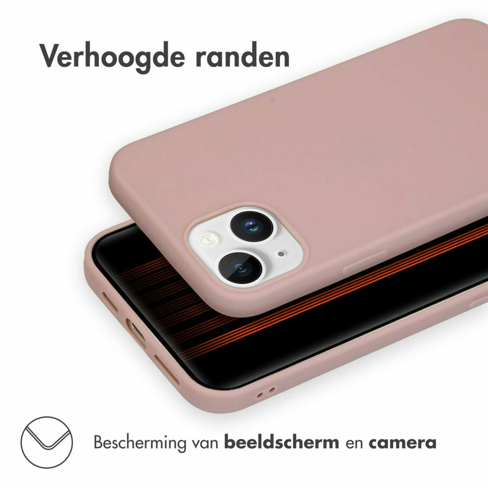 Kees iPhone 15 Plus Telefoonhoesje Roze