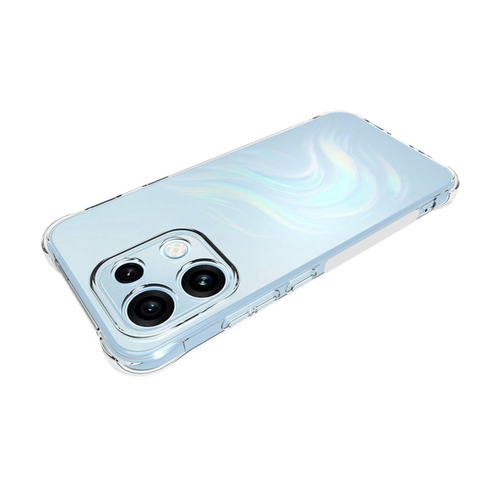 CaseBody OPPO Reno16 F 5G Shockproof Hoesje Transparant