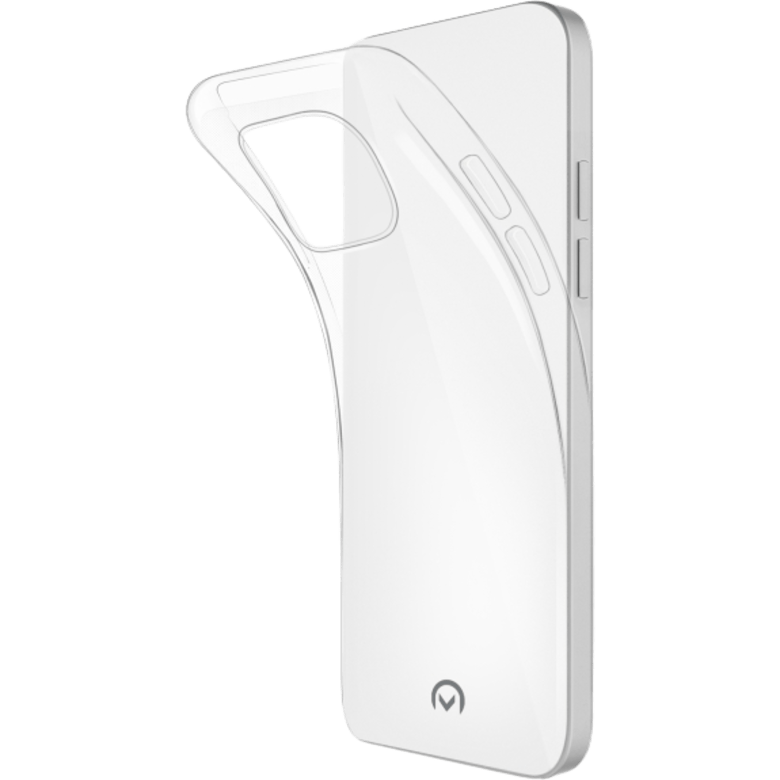 Just in Case OnePlus 11 Siliconen Hoesje Transparant - Achterkant