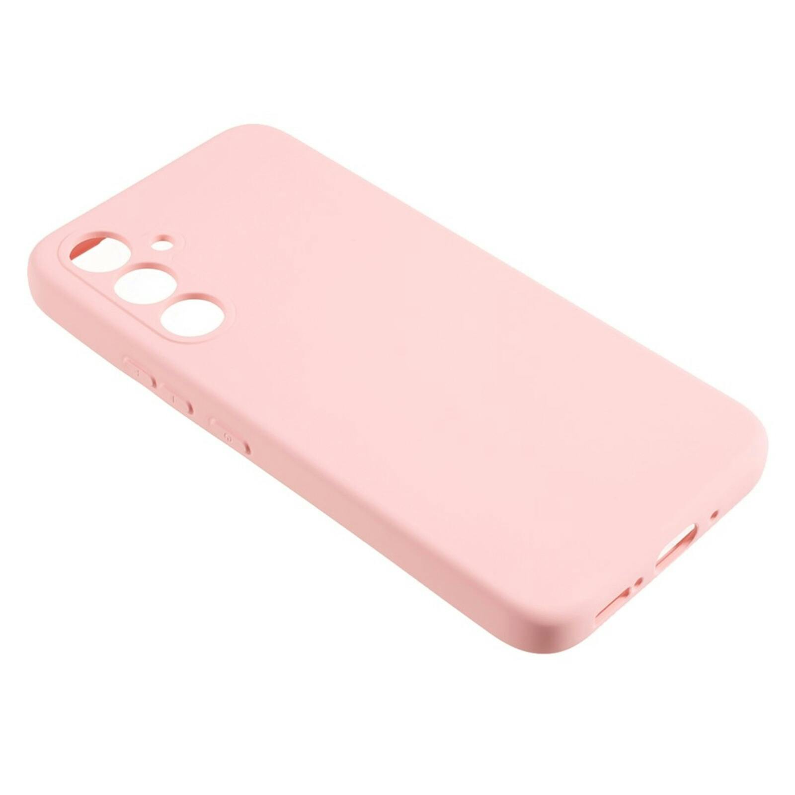 Mocaa Samsung Galaxy A37 Siliconen Hoesje Roze