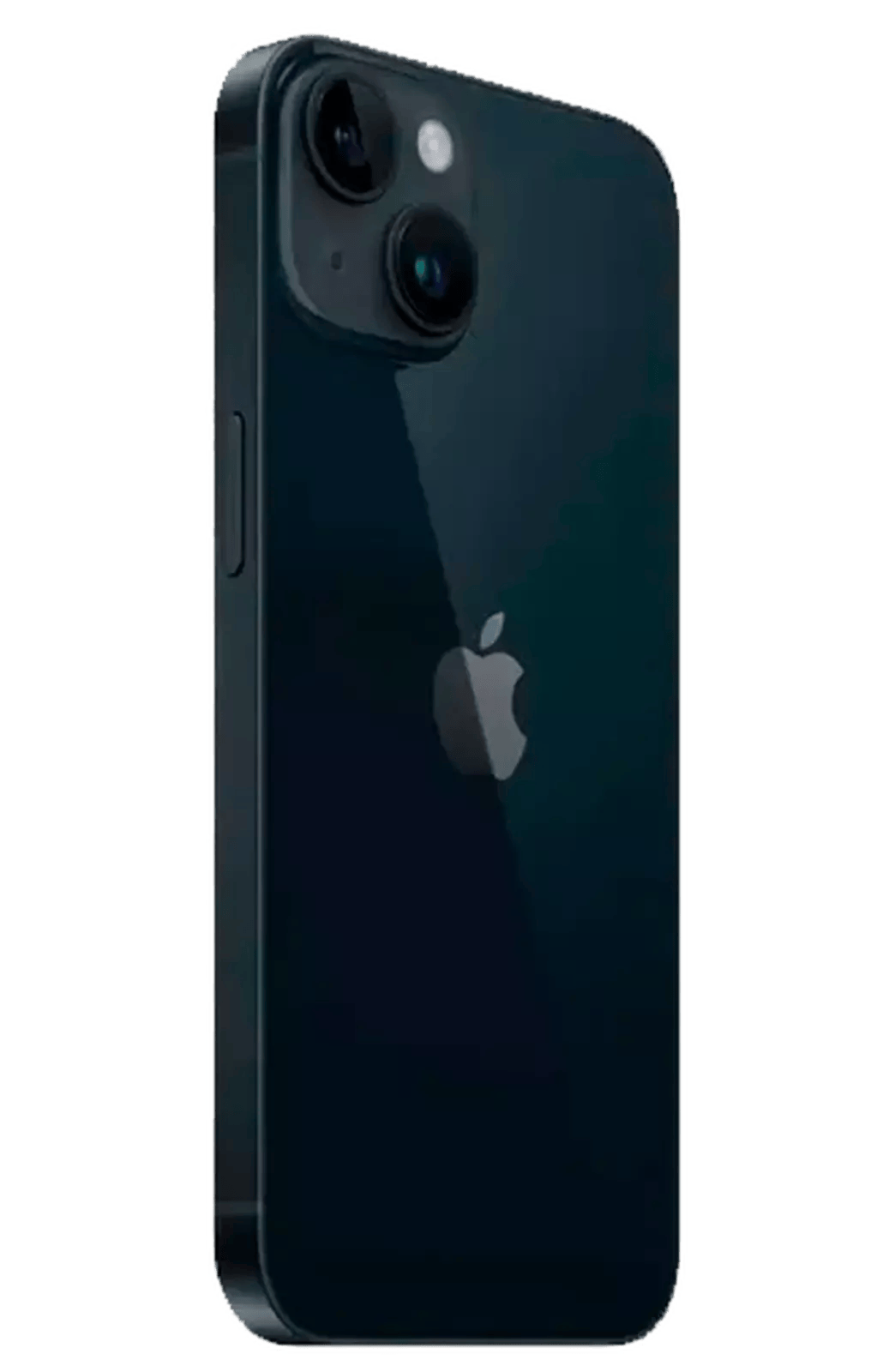 Apple iPhone 14 Midnight - Aanzicht vanaf links