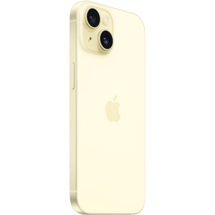 Apple iPhone 15 Yellow - Zijkant