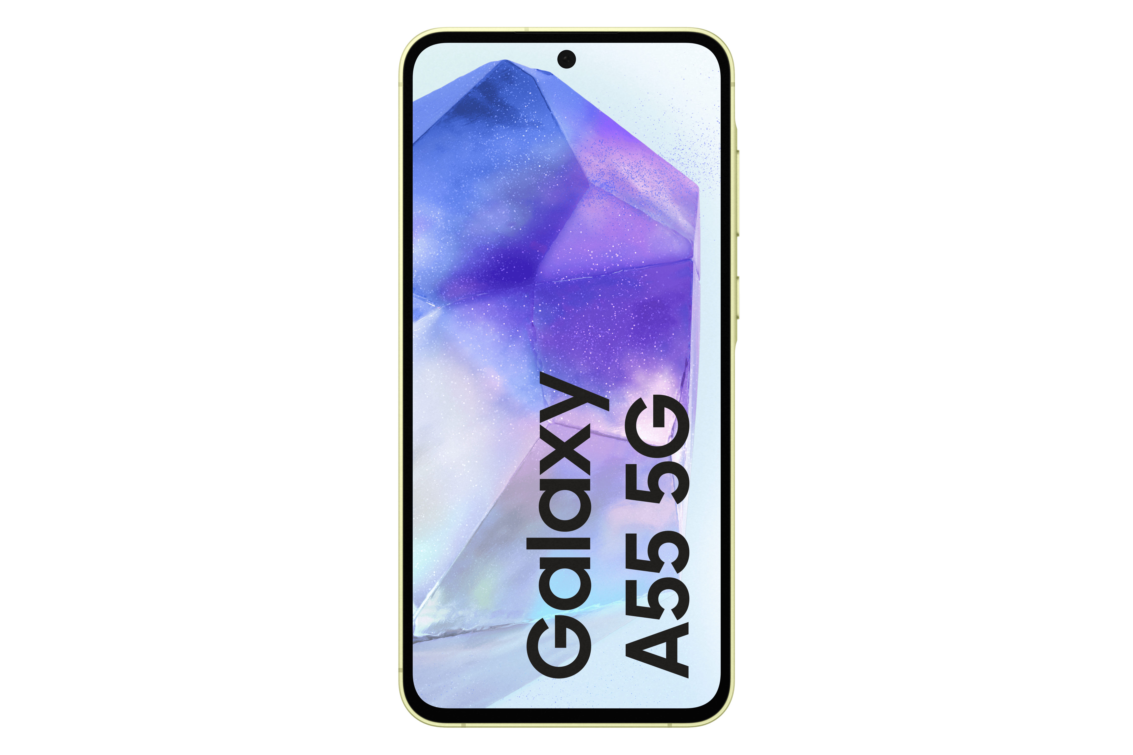 Samsung Galaxy A55 5G Awesome Lemon - Voorkant