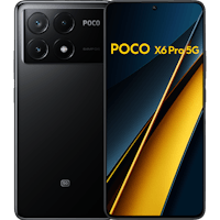POCO X6 Pro Black - Voorkant & achterkant