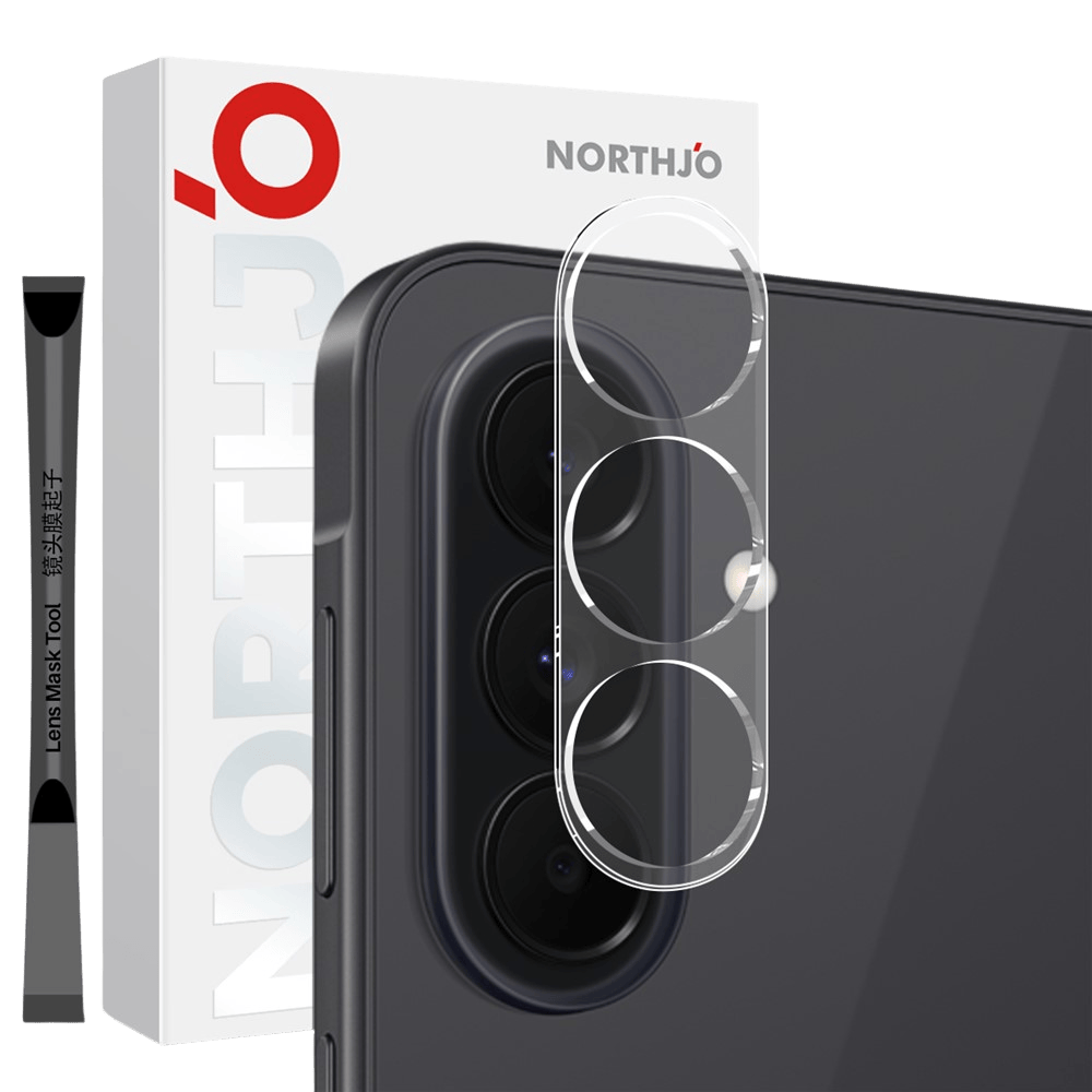 Northjo Samsung Galaxy S26 FE Camera Protector Transparant