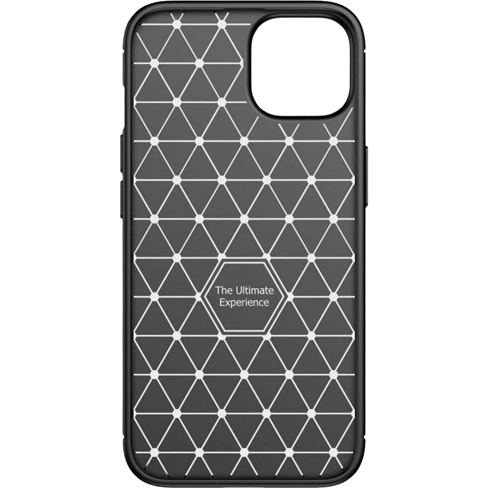 Just in Case iPhone 14 Anti-Slip Hoesje Zwart