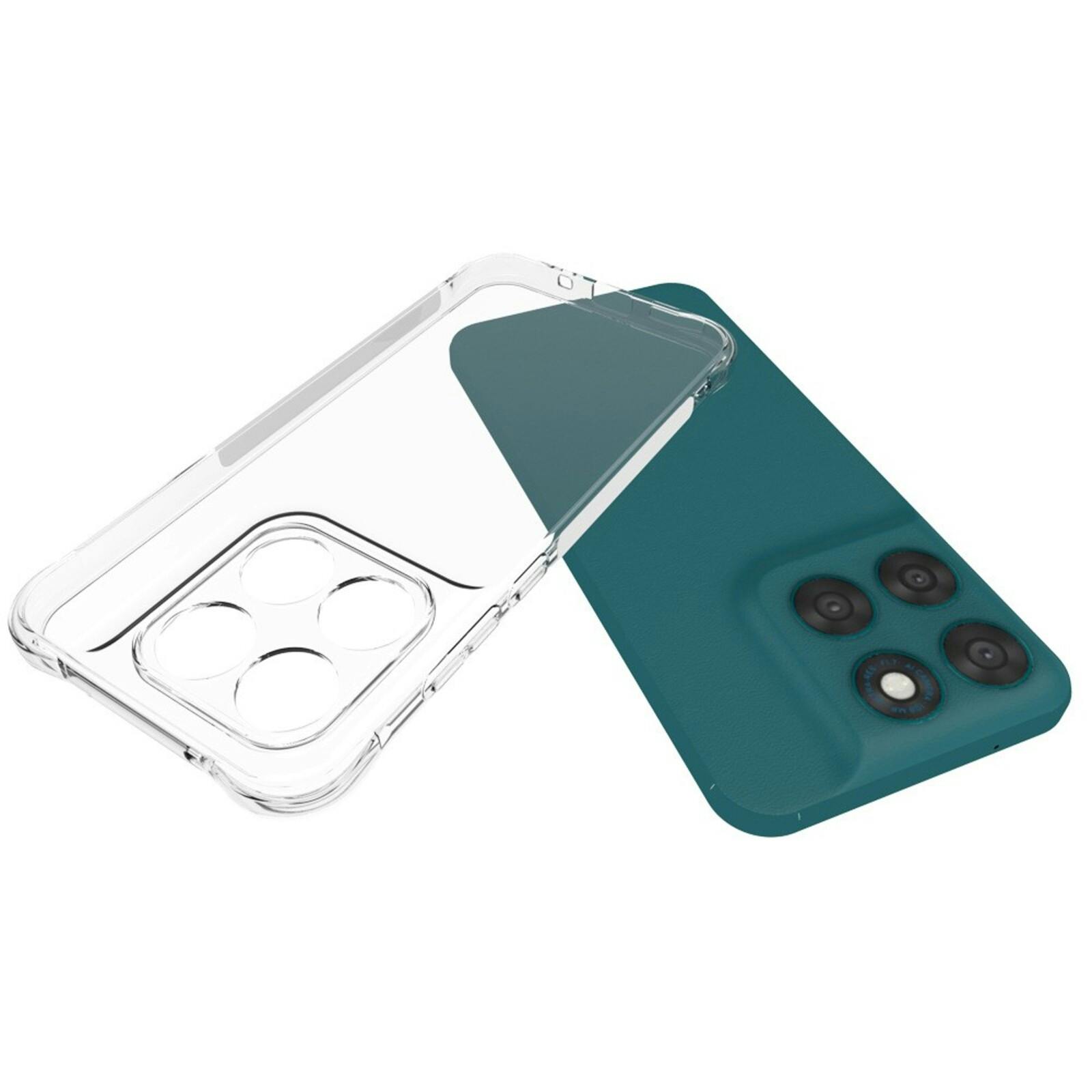CaseBody Motorola Moto G67 Shockproof Hoesje Transparant