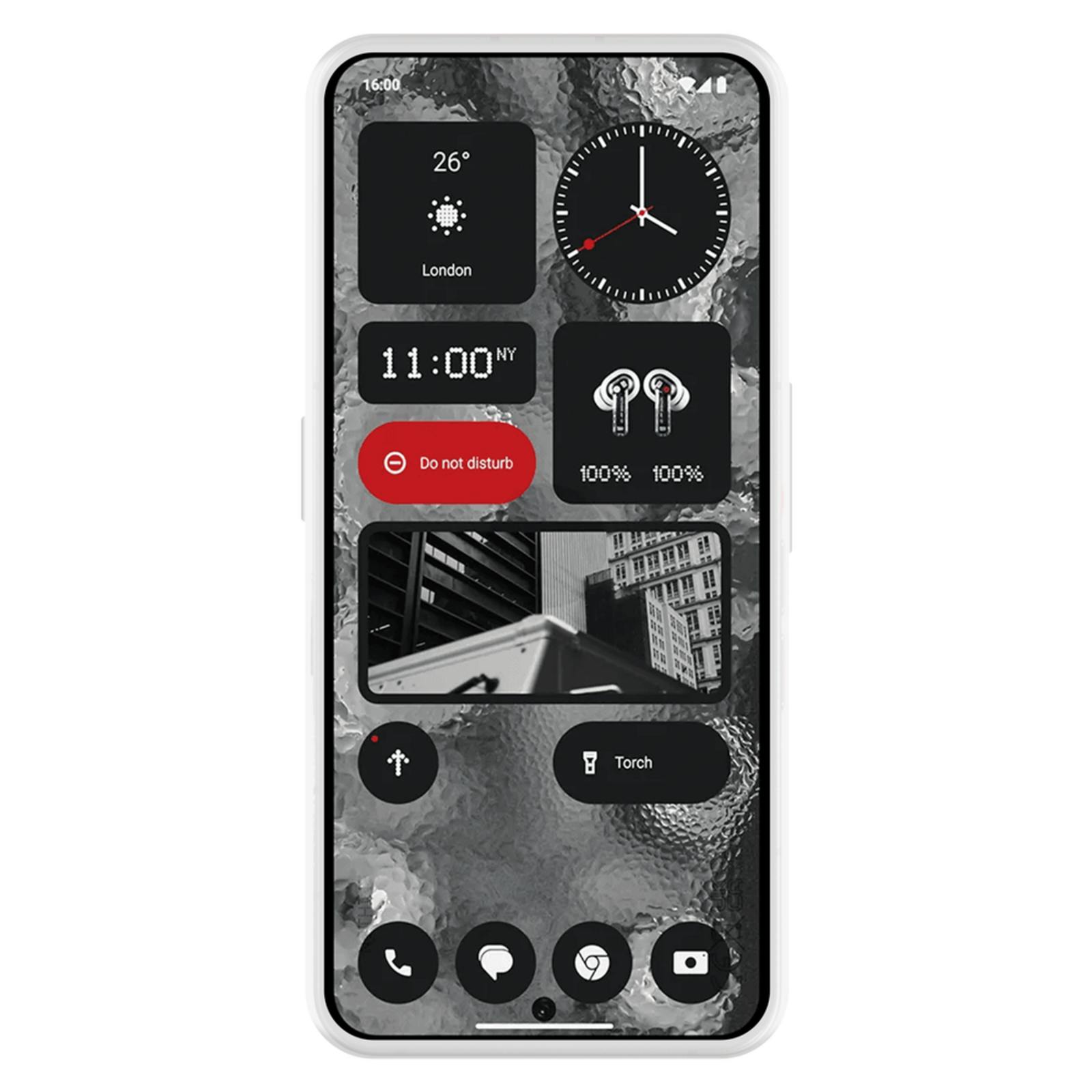 Just in Case Phone (2) Siliconen (TPU) Hoesje Transparant