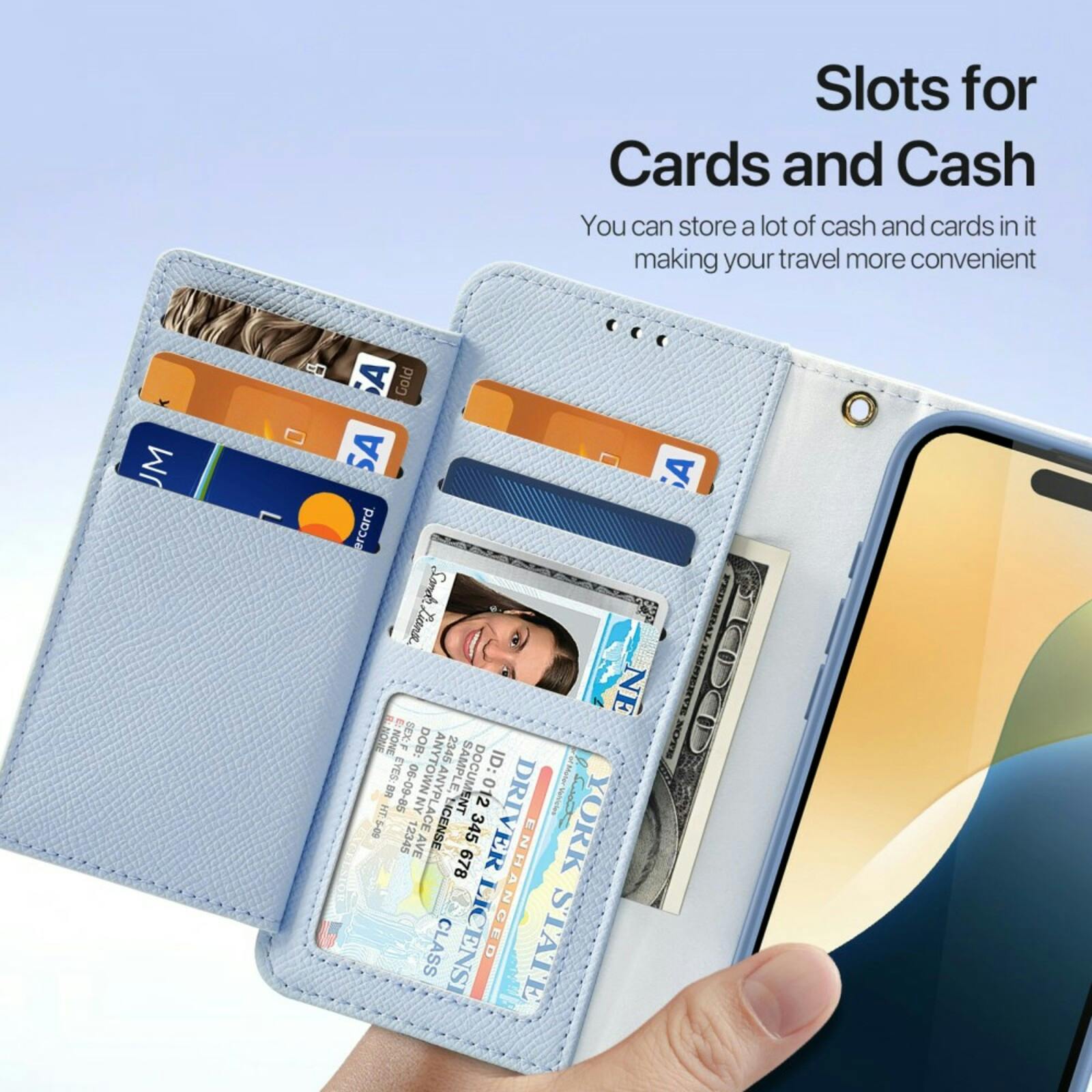 DUX DUCIS Apple iPhone 16 Premium 2-in-1 Bookcase met MagSafe Hoesje Lila