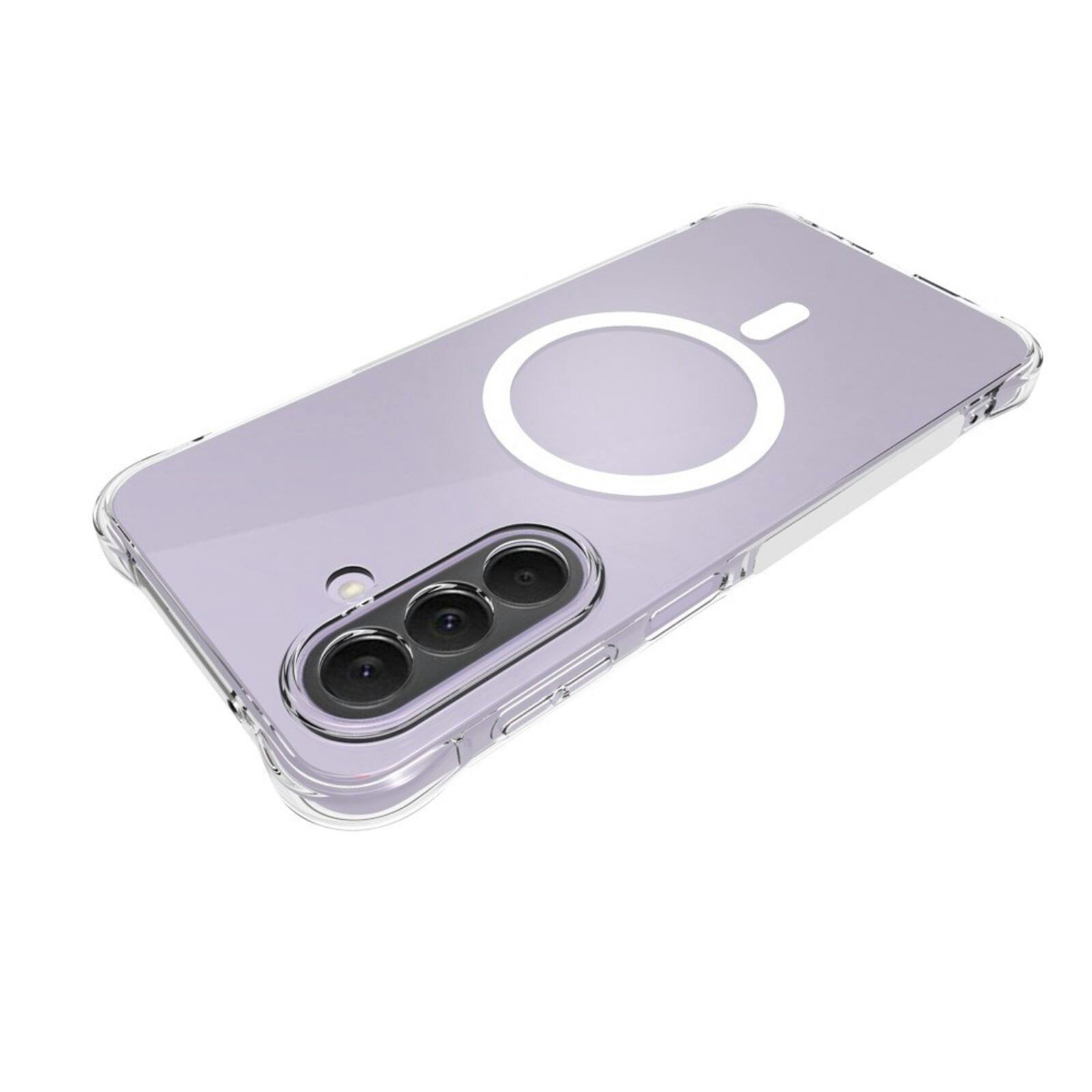 CaseBody Samsung Galaxy A27 Shockproof Qi2 Hoesje Transparant