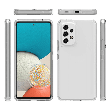 Samsung Galaxy A53 CaseBody Clear Guard Hoesje Transparant