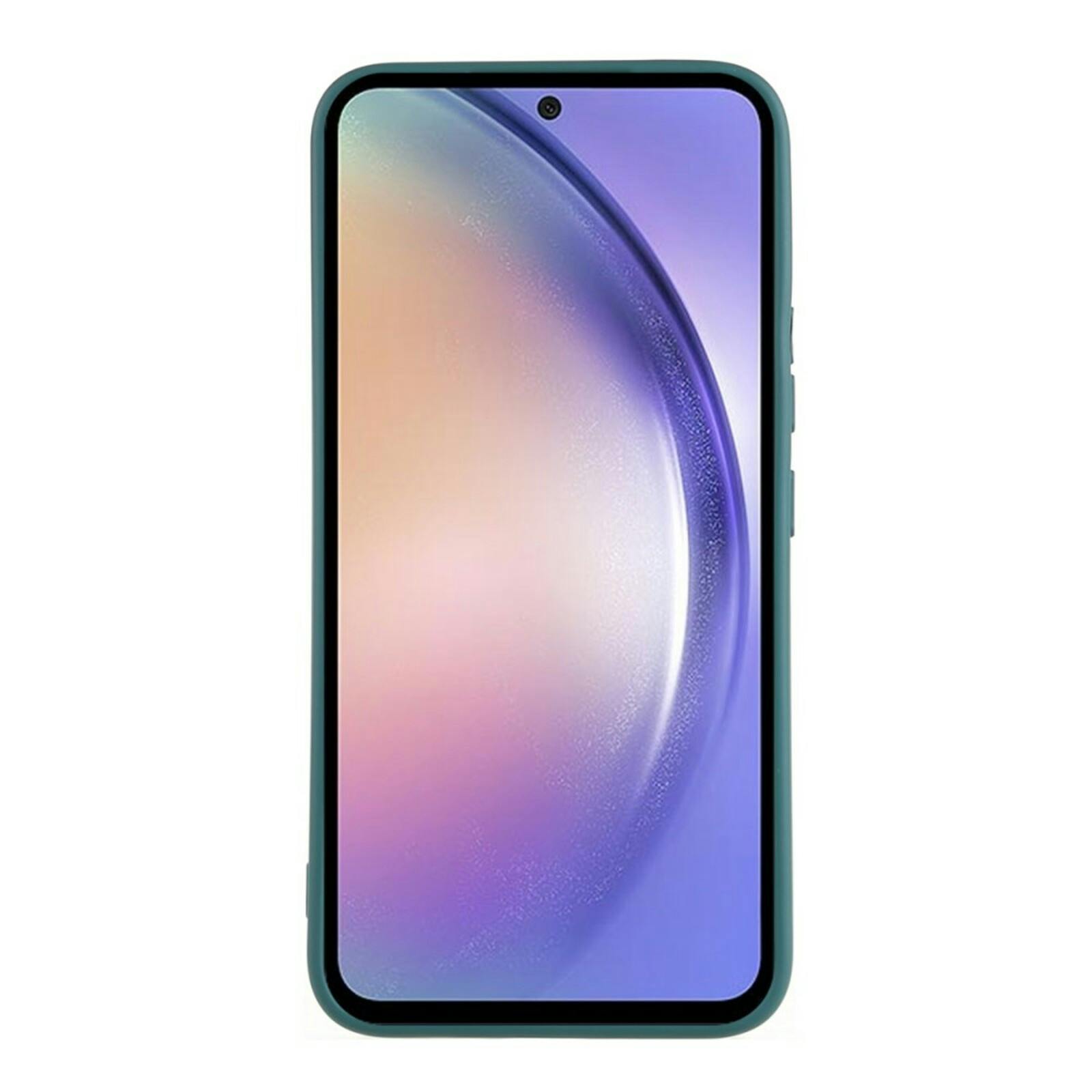Mocaa Samsung Galaxy A54 Beschermhoesje Groen