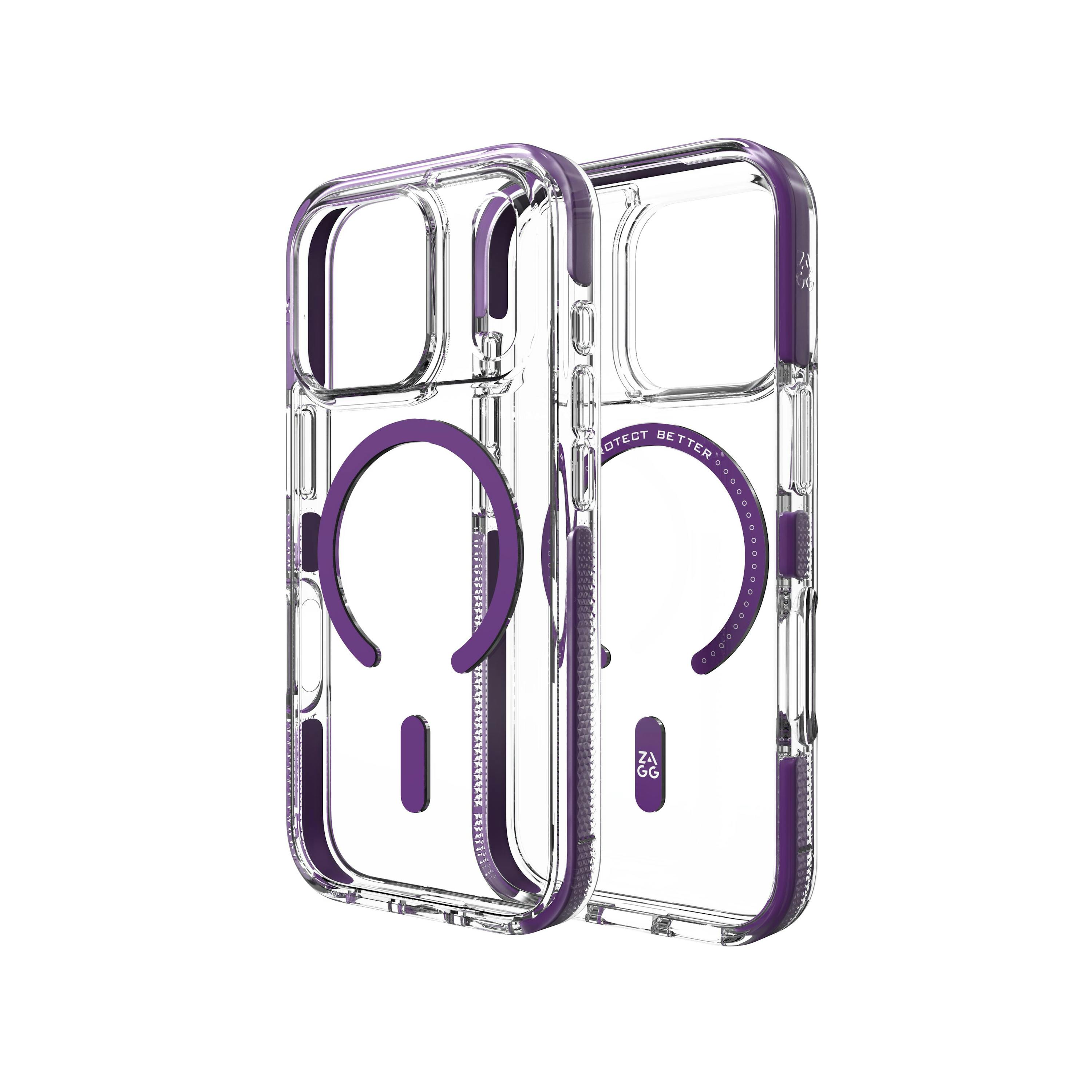 ZAGG iPhone 17 Pro Max / 18 Pro Max Santa Cruz MagSafe Hoesje Paars