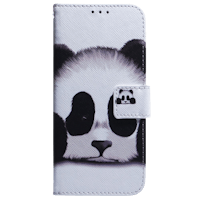 Comfycase Samsung Galaxy A55 Bookcase Hoesje Cute Panda Meerkleurig