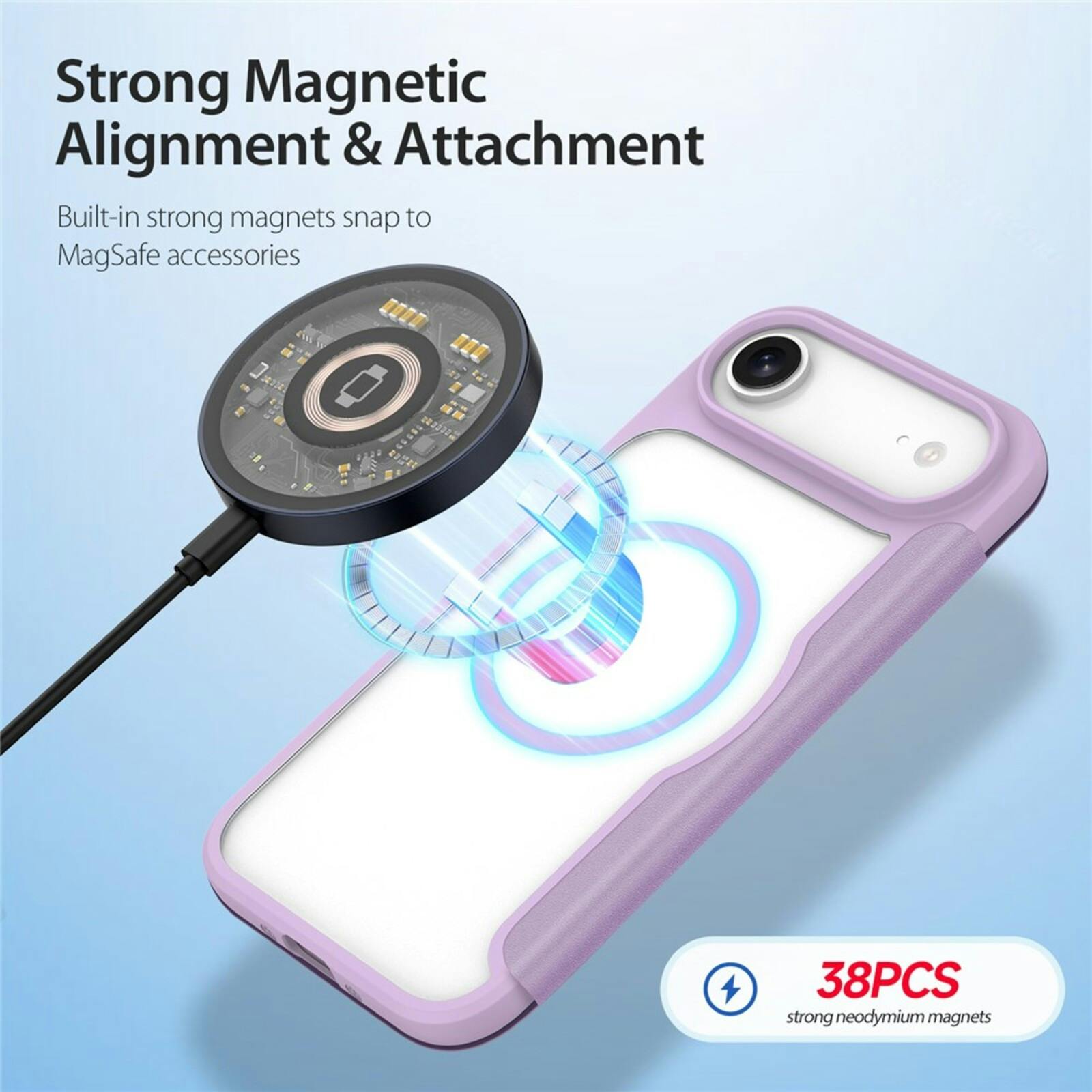 DUX DUCIS Apple iPhone 17 Air Skin X Pro Flipcover Paars