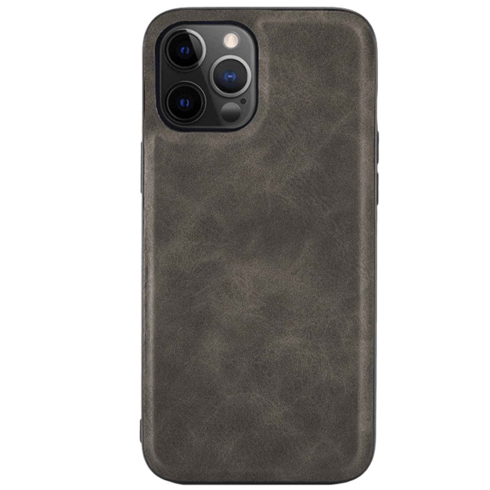 Mocaa iPhone 12 Pro Max Vintage 2-in-1 Wallet Hoesje Grijs
