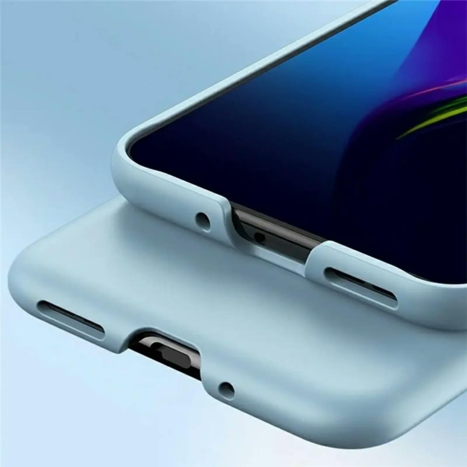 CaseBody Motorola Razr 60 Slim-Fit Beschermhoesje Blauw