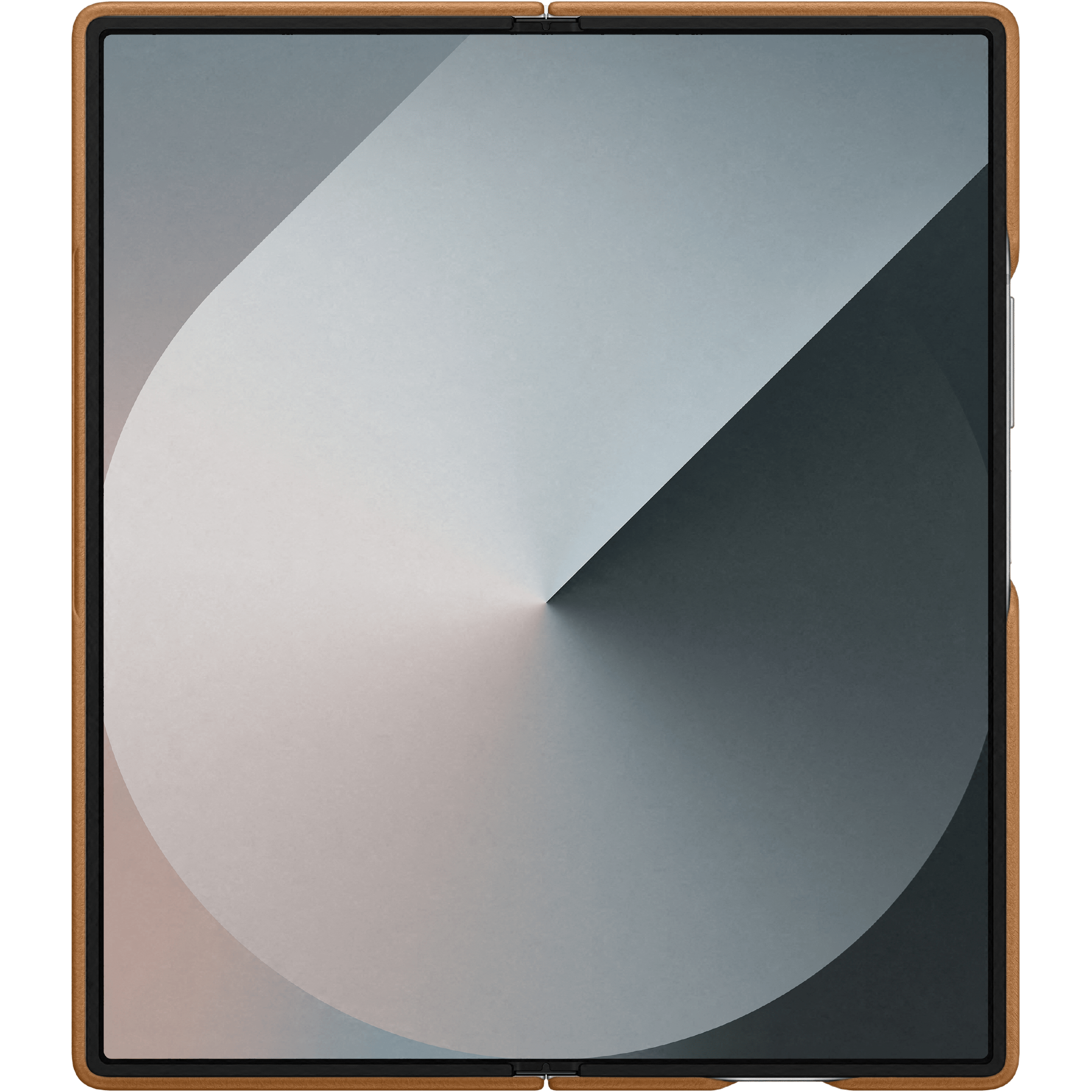 Samsung Galaxy Z Fold6 Kindsuit Hoesje Bruin - Voorkant