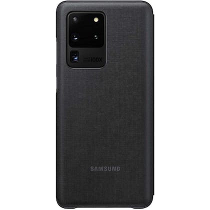Samsung Galaxy S20 Ultra LED View Hoesje Zwart