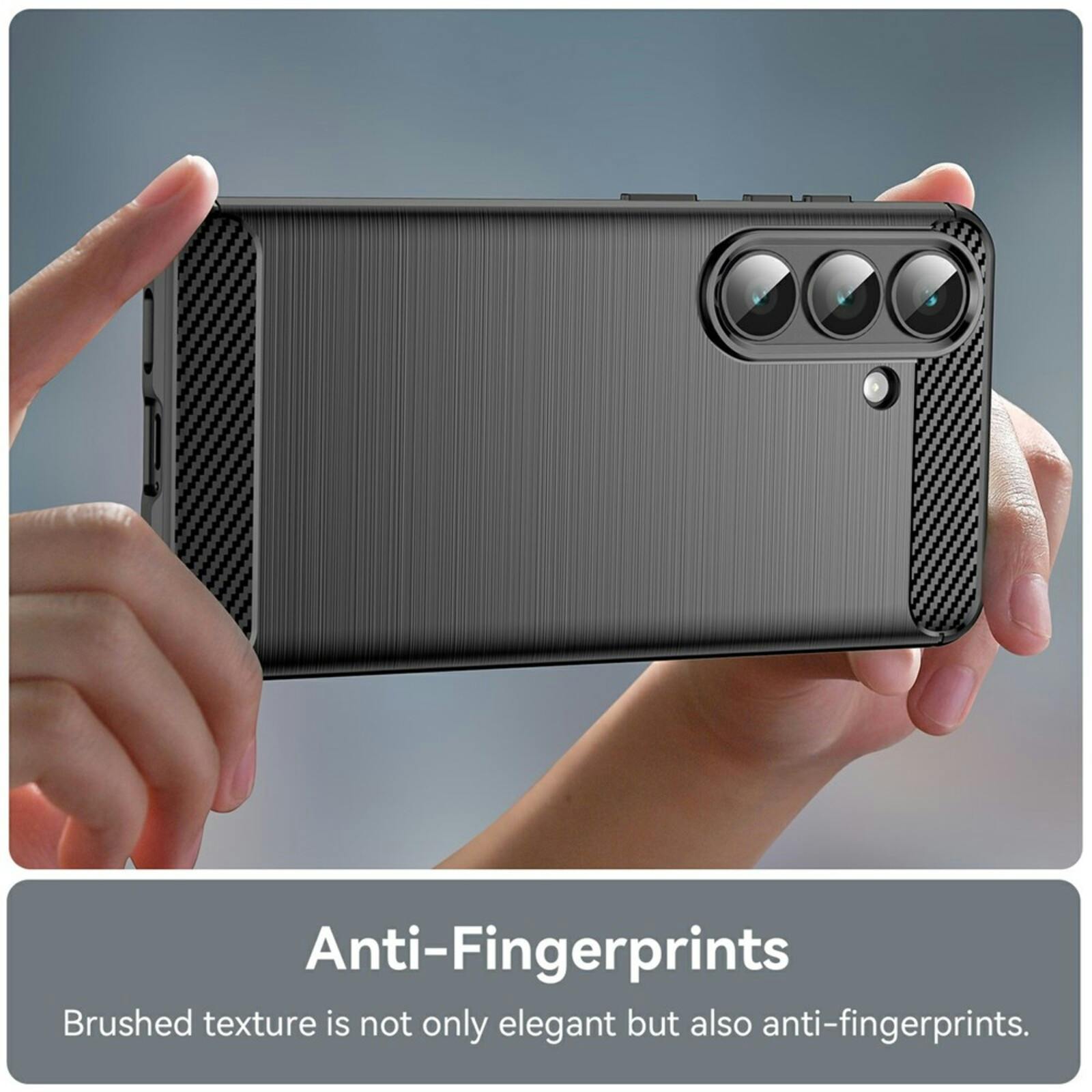 Mocaa Samsung Galaxy S26 Schokbestendig Hoesje Zwart