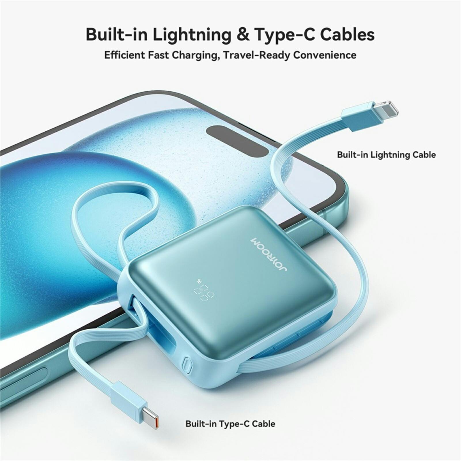 Joyroom 10.000mAh 22.5W Premium Mini Powerbank Goud 10.000 mAh