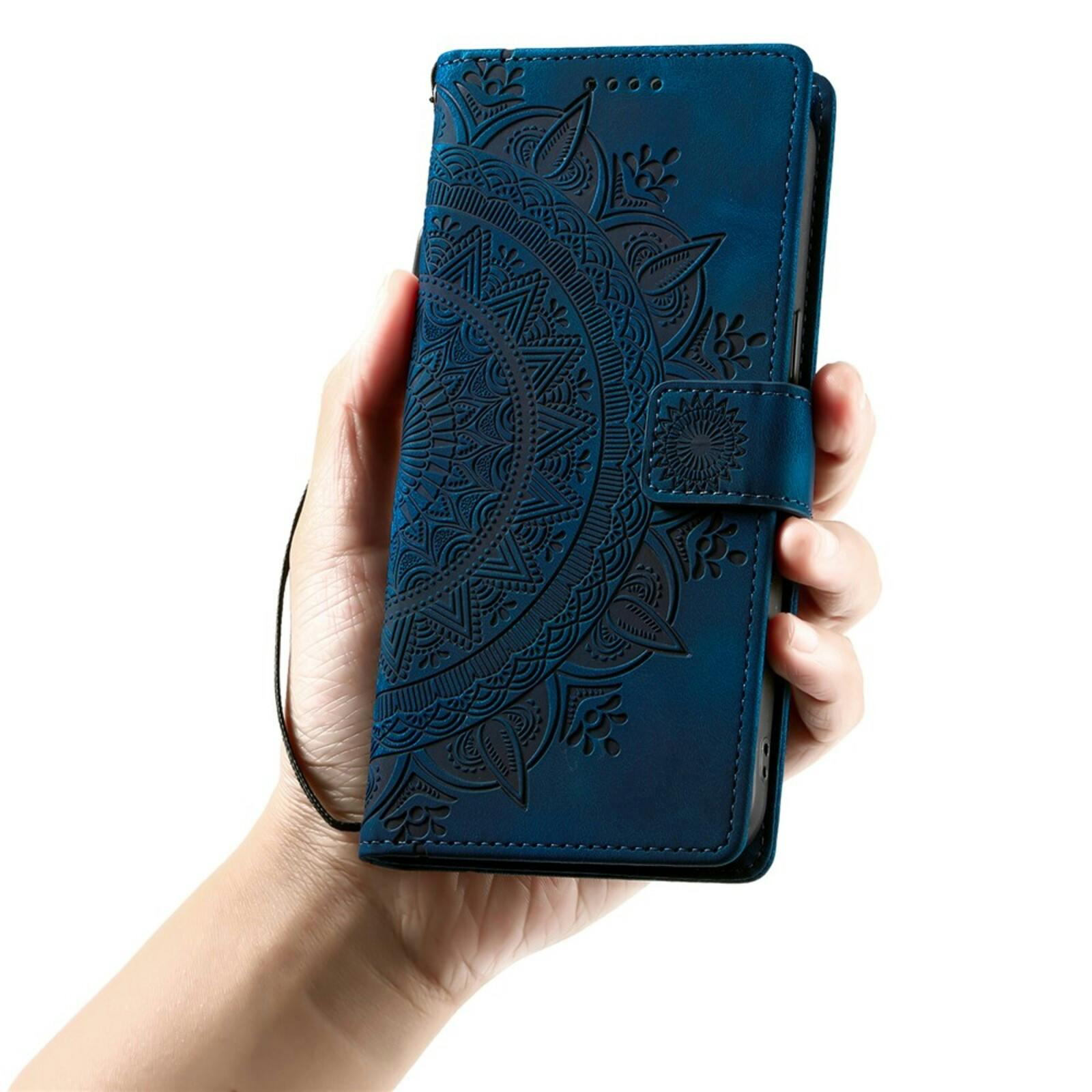 Comfycase Samsung Galaxy S26 Mandala Bookcase Blauw
