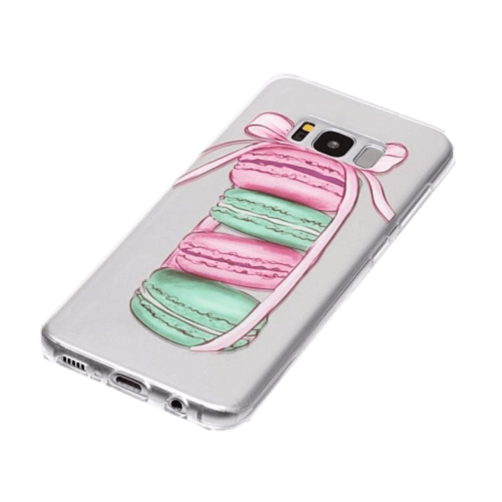 Mocaa Samsung Galaxy S8 Hoesje Macarons Meerkleurig