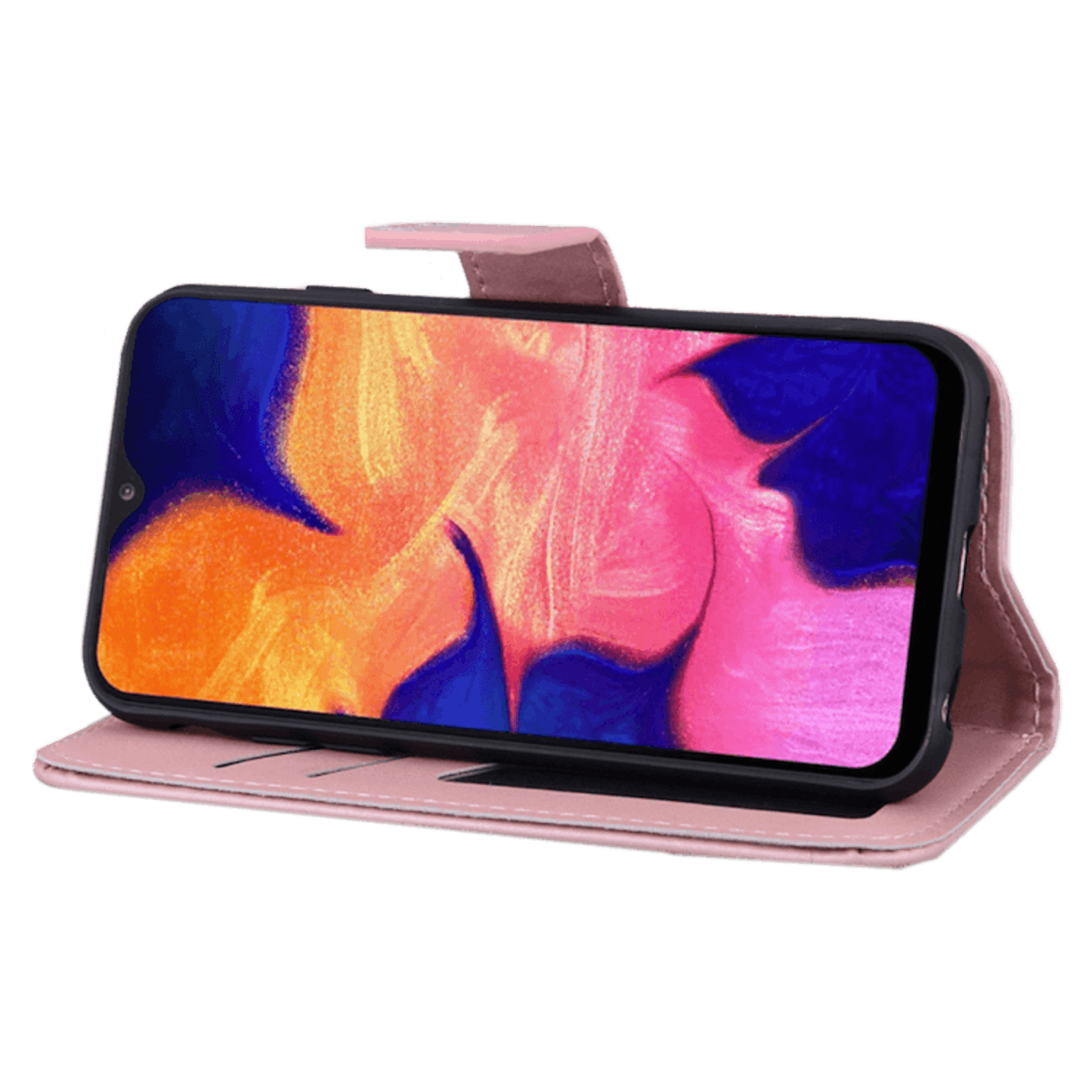 Mocaa Samsung Galaxy A10 Creature Series Bookcase Bunny Roze