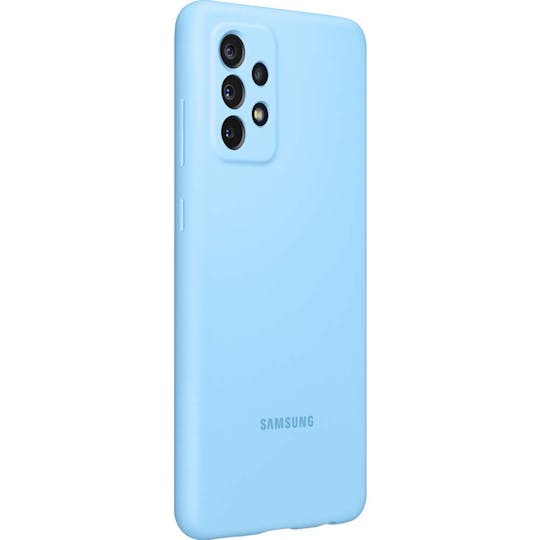 Samsung Galaxy A72 Siliconen Hoesje Blauw