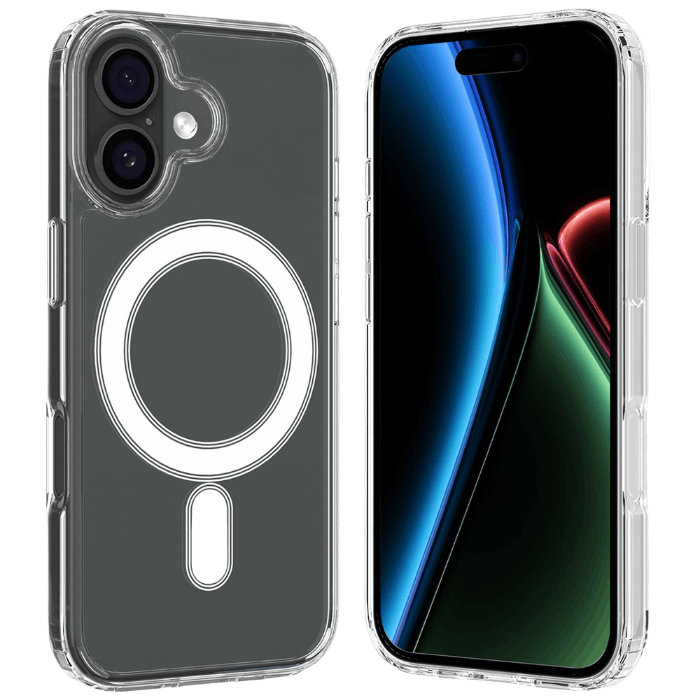 CaseBody Apple iPhone 17 MagSafe Airbag Hoesje Transparant