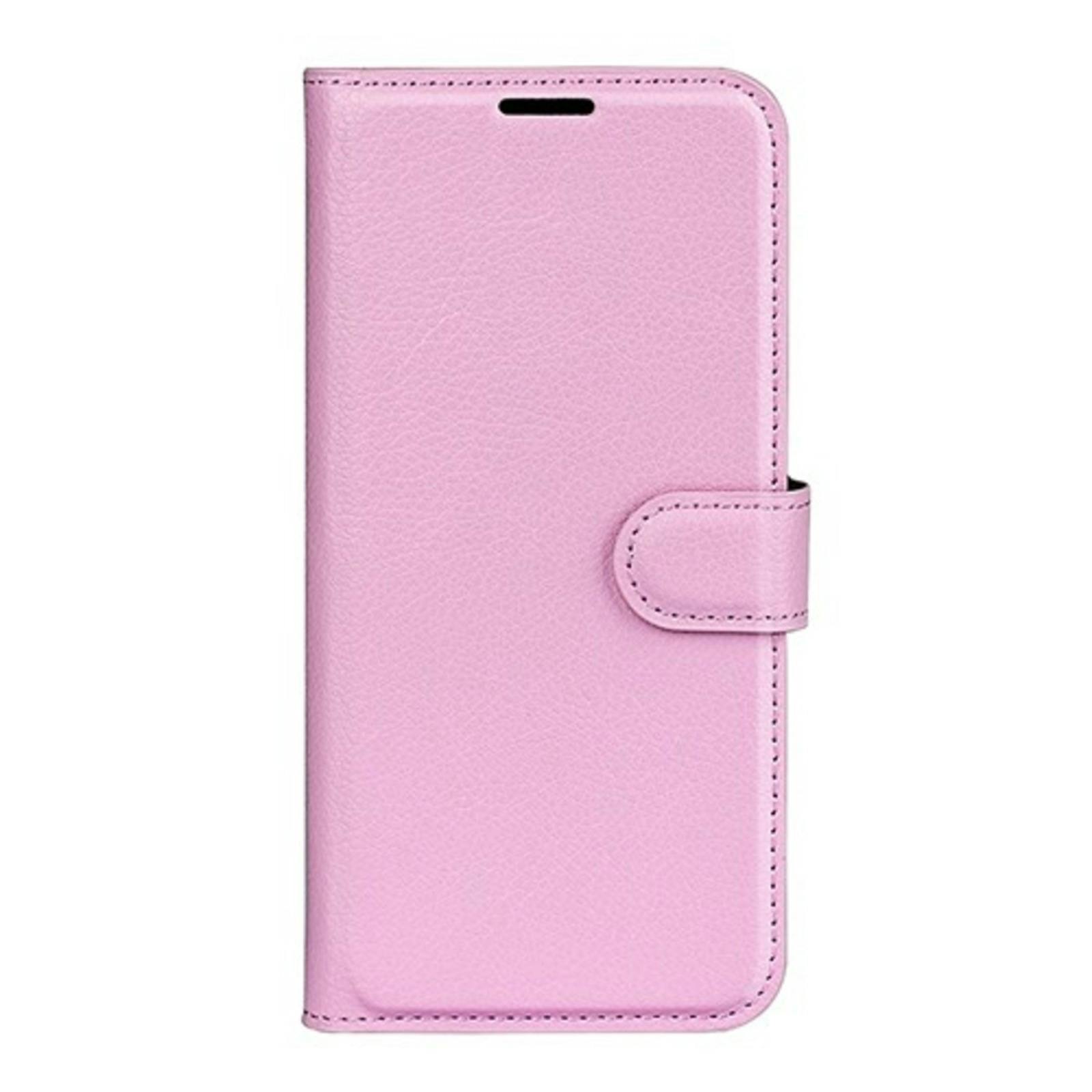 Mocaa Motorola Moto G55 5G Slim-Fit Bookcase Roze