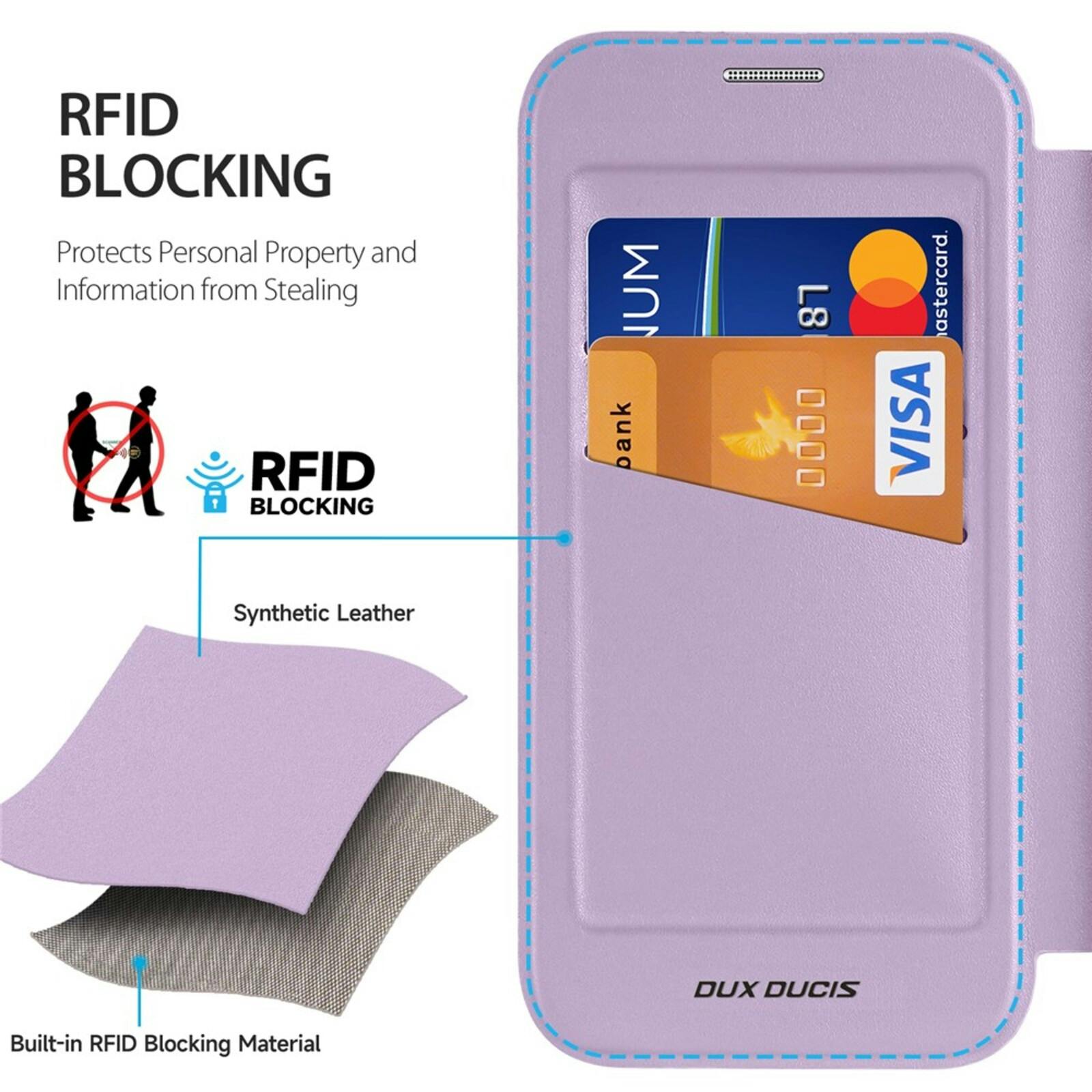 DUX DUCIS Apple iPhone 17 Skin X Pro Flipcover Paars